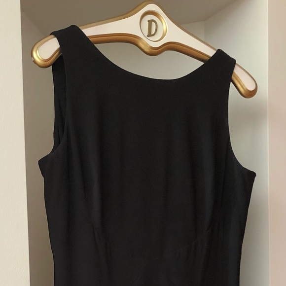 Lauren/Ralph Lauren Lined Cocktail Dress w/Back V - Picture 3 of 10